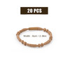 20pcs Hair Tie Bracelets for Women Men Boho Hair Ties Bracelets Hair Elastics No Damage Ponytail Holders for ThickMedium