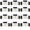 Loanzeg 8pcs Bridesmaid Proposal Gifts 41 Inch Square Set of 8 Bachelorette Hair Claw Clips ideas Bridal Shower Gift for