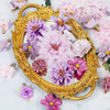 LACGO 24 PCS Flower Hair Clips Rose Hair Pins Floral Brooches Bridal Headpieces for Women Girls Wedding Christmas New Ye