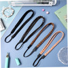 Lurrose Synthetic Hair Braided 4PCS Headband Classic Wide Strands Wedding Disorderly Fluffy Braids Wig Band Women Beauty