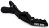 Hair Tamer Black Croc Hair Styling Clips 12 Pack