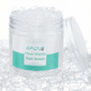 EAONE Clear Elastic Hair Rubber Bands 2500pcs No Damage Mini Hair Ties Small Tiny Ponytail Holder Hairstyling Accessorie