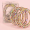invisibobble SLIM Traceless Spiral Hair Ties Pack of 3 Vanity Fairy Strong Elastic Grip Coil Hair Accessories for Women