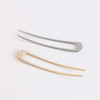 Suoirblss 2PCS UShaped Plug Hair Fork Hair Clips Stick Pin Hairpins Hair Comb Hair Fork Beauty Tools Hair Accessories fo