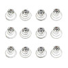 canjoyn 24 Pcs Bridal Gem Spin Hair Pins Swirl Hair Twists Coils Wedding Spiral Twist Hairpins Shiny Rhinestone Crystal