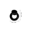 Lurrose Round Hair Claw Clips 5Pcs Mini Small Decorative Hair Jaw Clips Non Slip Accessories for Women and Girls Party W
