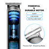 PRITECH Beard Trimmer for Men Rechargeable Mens Electric Trimmer Razor Cordless Body Groomer for Face Neck Groin Manscap
