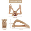 Medium Hair Clips for Women Girls Strong Hold Matte Jaw Clips Triangle Hair Clamps for ThinMediumThick Hair With Gift Bo