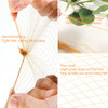 Hair Net 100 Pcs20Inches Individual Packed Invisible Hair Nets Elastic Edge Mesh Hairnets for Food ServiceWomenBunsBalle
