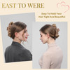 LuSeren Hair Clips for Women 43 Inch Large Hair Claw Clips for Women Thin Thick Curly Hair Big Matte Banana ClipsStrong