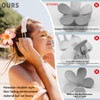 GQLV Flower Hair Claw Clips4PCS for Thick HairStrong Hold NonslipHawaiianCute Large Hair ClipsBanana Clip for Thin HairH