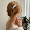 Cinaci 12 Pack Silver KC Gold Metal Decorative Chinese Vingtage Butterlfy Flower Hair Sticks Chopsticks Retro Hair Pins