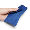 Hairdressing Scissor Cleaning Cloth Real Leahter Stylist Grooming Scissors Clean Wipes for Salon Hairdressers Barber Hai