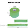2 Rolls Barber Neck Strips Disposable Flexible Strentchy Paper Neck Bands Hairdressing Wrap Paper Tape Barber Supplies A