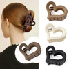 Vsdski Womens Acrylic Hair Claw Clips Medium Matte Nonslip Hair Jaw Clips for Thin and Thick Hair Valentines Day Accesso