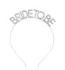 DAXI Bachelorette Party Decorations Bridal Accessories Bride to Be Tiara Bridal Shower Headband Wedding Decor