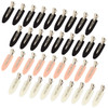36Pcs No Bend No Crease Hair Clips Styling Duck Bill Clips Alligator Hair Barrettes for Styling Sectioning Small Gifts f