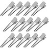 Alligator Hair Barrette 200pcs 3cm Alligator Hair Clips with Teeth Hair Bow Clips Hairdressing Salon Hair Grip for Women