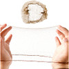 Hair Net 100Pcs 20Inch Packed Individually High Elastic Nylon Edge Invisible Hair Nets for Women Buns Food Service Dance