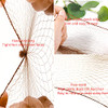 Hair Net 100Pcs 20Inch Packed Individually High Elastic Nylon Edge Invisible Hair Nets for Women Buns Food Service Dance