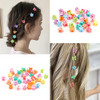 SuPoo Hair Clips 20pcs Mini Flower Claw Clips for Girls Tiny Ponytail Accessories Y2K School Gift