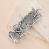 Starfish Shell French Barrettes Classic Ocean Theme Hair Clips Personalized Jewelry Alloy Hair Styling Accessories Silve