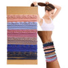 Boho Hair Ties Bracelets 24 Pieces 4 Style Elastic Hair Ties for Women Soft Hair Ties for Thick and Thin Hair No Damage