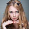 Beaupretty Devil Horn Hair Clips Gothic Cute Cosplay Costume Headwear Accessories for Womens Party Dress Up