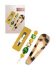 Kitsch Stackable Acrylic Snap Hair Clip for Thick Thin Hair Hair Accessories for Women Girls Cute Barrettes Ideal Gifts