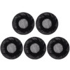 Uonlytech Womens Hair Accessories Set 5pcs Black Invisible Elastic Bun Covers Reusable Hair Nets for Ballet Dance Girls
