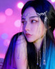 MRKARL Headpiece with Long Tassel Head Chain Silver Hair Chain Fairy Hair Accessories for Girl Women