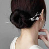 Jaczora 6 PCS Metal Hair Sticks Sword Hair Sticks Vintage Hair Pins Chinese Women Hair Chopsticks Pins Retro Vintage Dec