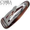 Camila Paris AD892 French Hair Barrettes Clips Snap Hair Slides Clic Clac for Women Styling Girls Side Slidein Metal Sna