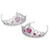 Rhode Island Novelty Tiaras with Heart Stones 12Pack