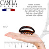 Camila Paris NV23 French Hair Clip for Women Tortoise Shell Girls Hair Claw Clip Jaw Fashion Durable Styling Hair Access
