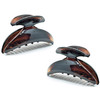 Camila Paris CP11432 French Hair Clip for Women Set of 2 Small Girls Hair Claw Clips Jaw Fashion Durable and Styling Hai