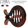 Camila Paris CP1362 French Hair Clip for Women Girls Round Fish Hair Claw Clips Ponytail Holder Fashion Durable and Styl