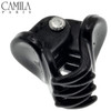 Camila Paris AD1166 French Hair Clip for Women Set of 6 Extra Small Girls Hair Claw Clips Jaw Fashion Durable Styling Ha