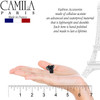 Camila Paris AD1166 French Hair Clip for Women Set of 6 Extra Small Girls Hair Claw Clips Jaw Fashion Durable Styling Ha