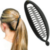 Camila Paris NV137 45 inch French Banana Clip Hair Comb Classic Girls Updo Flexible Ponytail Holder Interlocking Banana