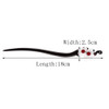 CHOISBEING Handmade Wooden Hair Stick Women Retro 1 Pack Hairpin Flower Decor Hair Chopsticks for Buns Model A