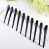 50 Pcs 3 Inch Hair Clips Black Metal Alligator Hair Clips without Teeth for Hair Care Hair Salon DIY Accessories Hairpin