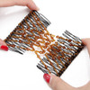 Greatstar 6Pacs EZ Stretch Pearls Combs For Girl Magic Beading Hair CombDouble Clips Hair Styling Accessories for Women
