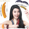 RC ROCHE 6 Pcs Large Banana Hair Clips Claws for Women Thick Curly Ponytail Holder Maker Big Comb No Crease Strong Hold
