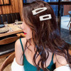 Numblartd 4Pcs Sweet Artificial Pearl BB Barrettes Hairgrip Hair Clips Pins Women Handmade Fashion Alloy Hairpin Side Cl