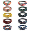 LASAION Headbands for Women 10 Pack Twist Knotted Stretchy Hair Bands