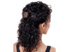 Linziclip Hair Jawclip Midi Brown Leopard Print Tortoiseshell Bundle 2Pack