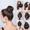 Coil Hair Pin NonScratch Round Tips Twist Screw Hair Pin for DIY Hair Style Rose Gold 50 Pieces