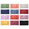 Lawie 12 PACK Elastic Stretchy Super Soft Donut Top Knot Wide Nylon Headbands Hairband Turban Headwraps Hair Bows Access