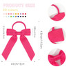 Yxiang Ponytail Bow Hair Ties with Bows 40 Pack Includes 20 Colors Soft Light Weight Classic Bow Pattern Perfect for Gir